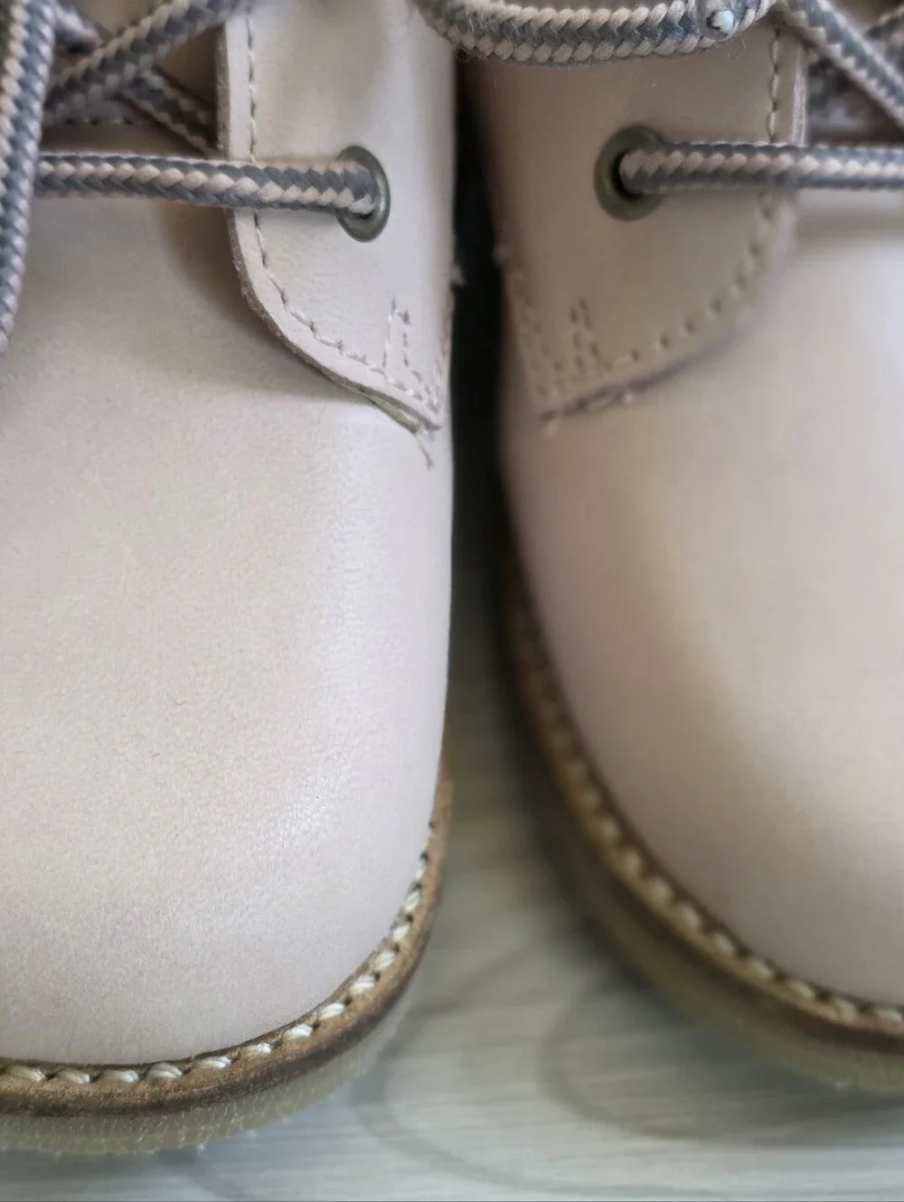 Jamie Kay Leather Boot In Blush Pink